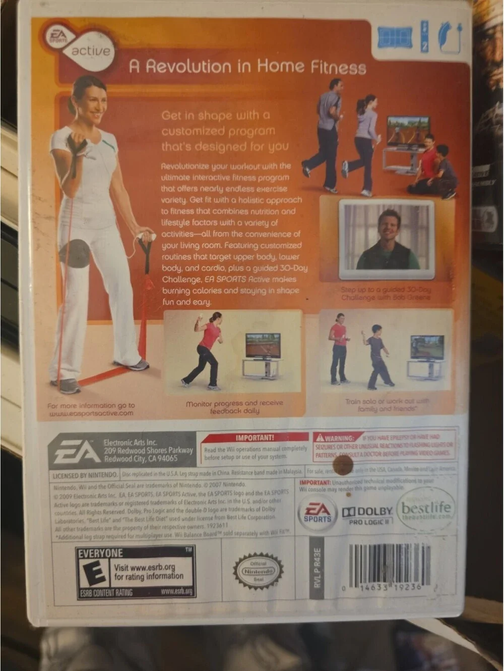 EA Sports Active Personal Trainer For Wii Fitness & Health Brand New